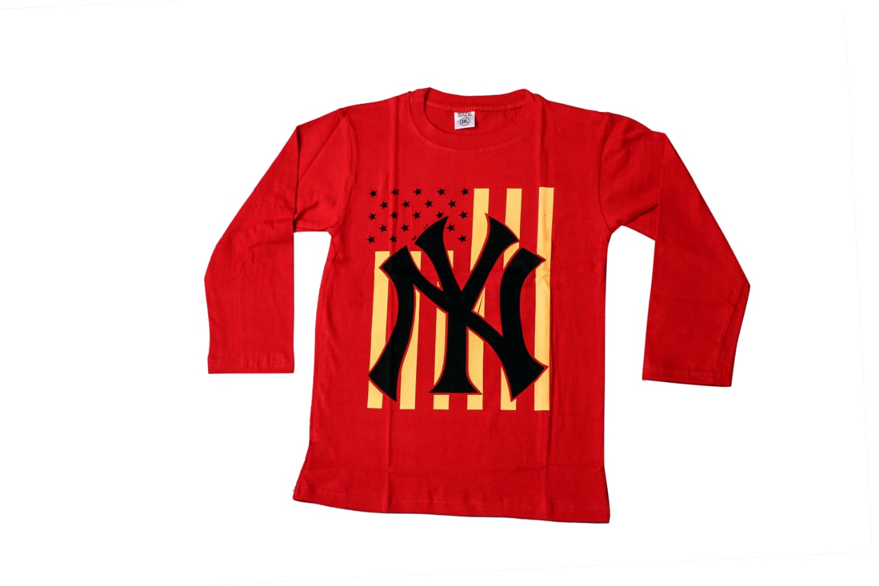 Full Sleeves Regular Fit Cotton T-Shirts